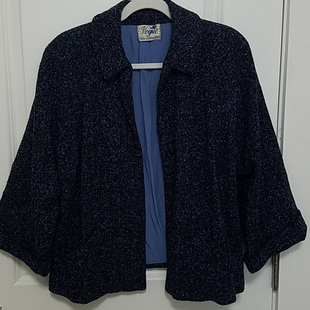 Vintage Vogue short swing coat